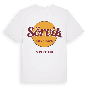 Sörvik cirkel t-shirt – ekologisk bomull t-shirt från Pinshirt