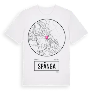 Spånga t-shirt – ekologisk bomull t-shirt från Pinshirt