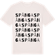 Vintage White t-shirt med Spånga ordlek t-shirt
