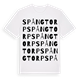 Spångtorp ordlek t-shirt