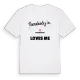 Någon i Sparrsätter älskar mig t-shirt