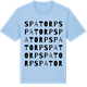 Blue Soul t-shirt med Spatorp ordlek t-shirt