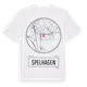 White t-shirt med Spelhagen t-shirt