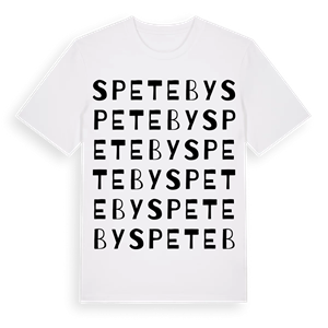 Speteby ordlek t-shirt – ekologisk bomull t-shirt från Pinshirt