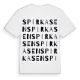 Spirkasen ordlek t-shirt