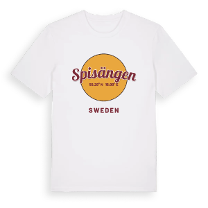 Spisängen cirkel t-shirt – ekologisk bomull t-shirt från Pinshirt