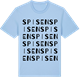 Blue Soul t-shirt med Spisen ordlek t-shirt