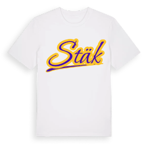 Stäk baseball t-shirt – ekologisk bomull t-shirt från Pinshirt