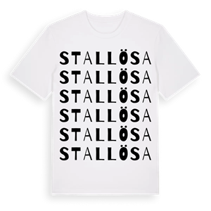 Stallösa ordlek t-shirt – ekologisk bomull t-shirt från Pinshirt