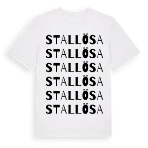 Stallösa ordlek t-shirt – ekologisk bomull t-shirt från Pinshirt