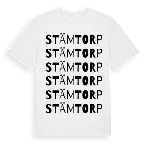 Stämtorp ordlek t-shirt – ekologisk bomull t-shirt från Pinshirt