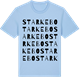 Blue Soul t-shirt med Starkebo ordlek t-shirt