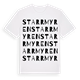 Starrmyren ordlek t-shirt
