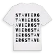 Stavberg ordlek t-shirt