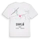 Stavsjö karta t-shirt