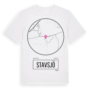 Stavsjö t-shirt – ekologisk bomull t-shirt från Pinshirt