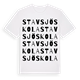 Stavsjö skola ordlek t-shirt