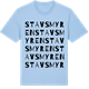 Blue Soul t-shirt med Stavsmyren ordlek t-shirt
