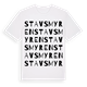 Stavsmyren ordlek t-shirt