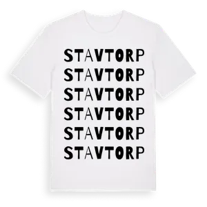 Stavtorp ordlek t-shirt – ekologisk bomull t-shirt från Pinshirt
