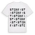 Stenfasta ordlek t-shirt