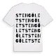Stengölet ordlek t-shirt