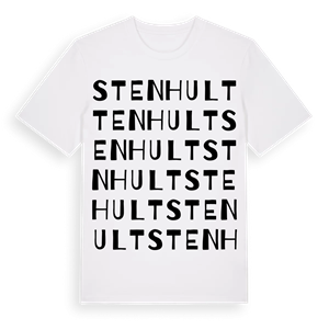 Stenhult ordlek t-shirt – ekologisk bomull t-shirt från Pinshirt