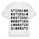 Stensborg ordlek t-shirt
