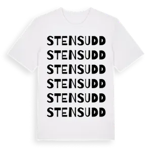 Stensudd ordlek t-shirt – ekologisk bomull t-shirt från Pinshirt