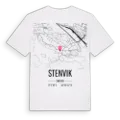 Stenvik karta t-shirt