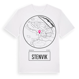 Stenvik t-shirt – ekologisk bomull t-shirt från Pinshirt