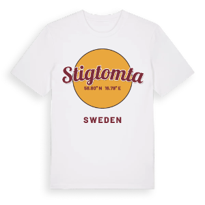 Stigtomta cirkel t-shirt – ekologisk bomull t-shirt från Pinshirt