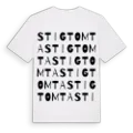 Stigtomta ordlek t-shirt