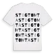 Stigtomta ordlek t-shirt