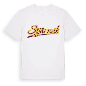 Stjärnvik baseball t-shirt – ekologisk bomull t-shirt från Pinshirt