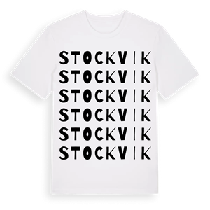 Stockvik ordlek t-shirt – ekologisk bomull t-shirt från Pinshirt