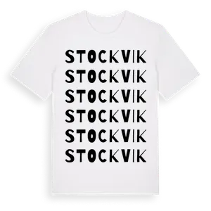 Stockvik ordlek t-shirt – ekologisk bomull t-shirt från Pinshirt
