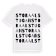 Stora Alstugan ordlek t-shirt
