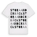 Stora Anderbäck ordlek t-shirt