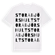 Stora Björshult ordlek t-shirt