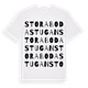 Stora Bodastugan ordlek t-shirt