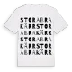 Stora Brakärr ordlek t-shirt