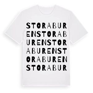 Stora Buren ordlek t-shirt – ekologisk bomull t-shirt från Pinshirt