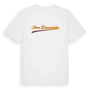 Stora Dammändan baseball t-shirt – ekologisk bomull t-shirt från Pinshirt
