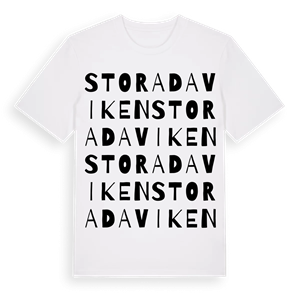 Stora Daviken ordlek t-shirt – ekologisk bomull t-shirt från Pinshirt