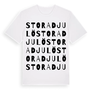 Stora Djulö ordlek t-shirt – ekologisk bomull t-shirt från Pinshirt