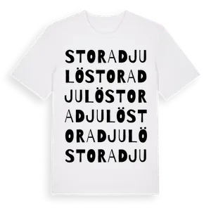 Stora Djulö ordlek t-shirt – ekologisk bomull t-shirt från Pinshirt