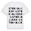 Stora Djursvik ordlek t-shirt