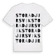 Stora Djursvik ordlek t-shirt