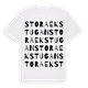 Stora Ekstugan ordlek t-shirt